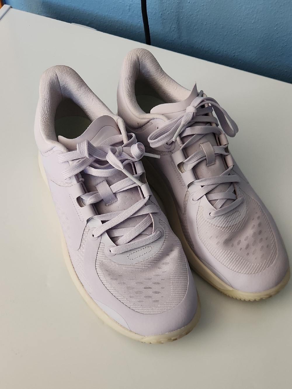 lululemon athletica Pale Lilac Lace-Up Women's Athletic Sneakers